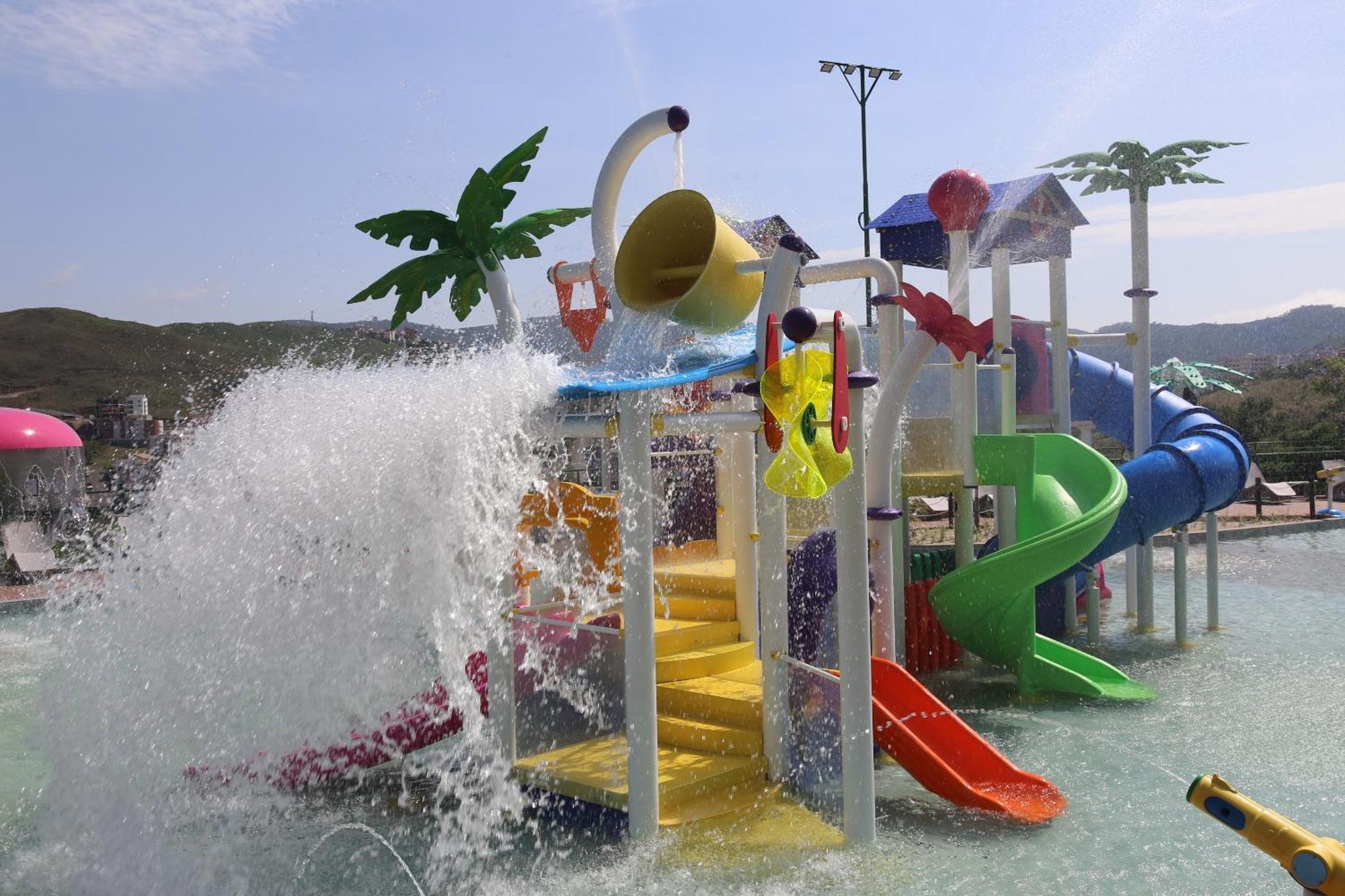 波索卡达黄金公园全包酒店 Poços de Caldas 外观 照片 Splash Island