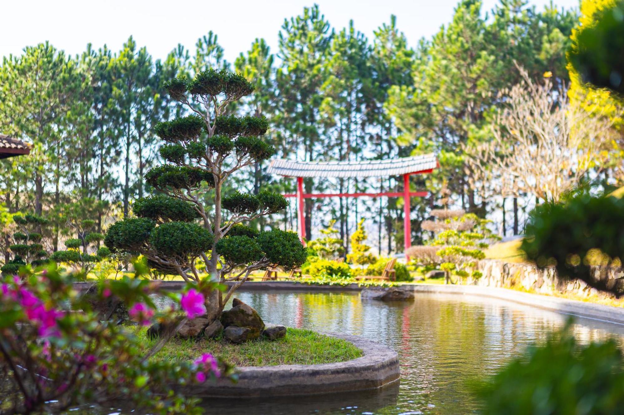 波索卡达黄金公园全包酒店 Poços de Caldas 外观 照片 Japanese Garden