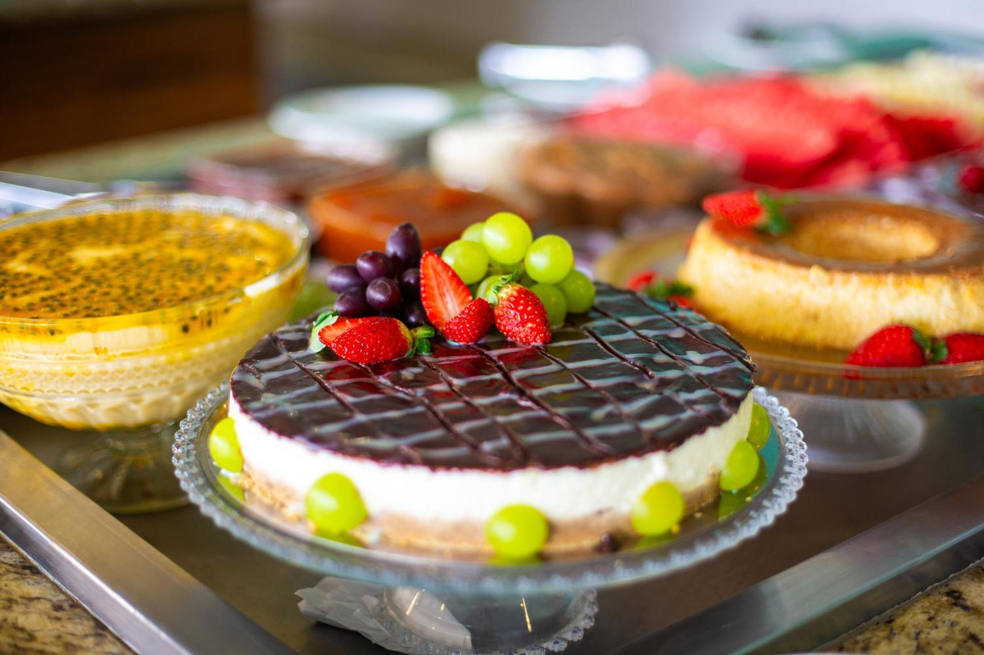 波索卡达黄金公园全包酒店 Poços de Caldas 外观 照片 A fruit tart