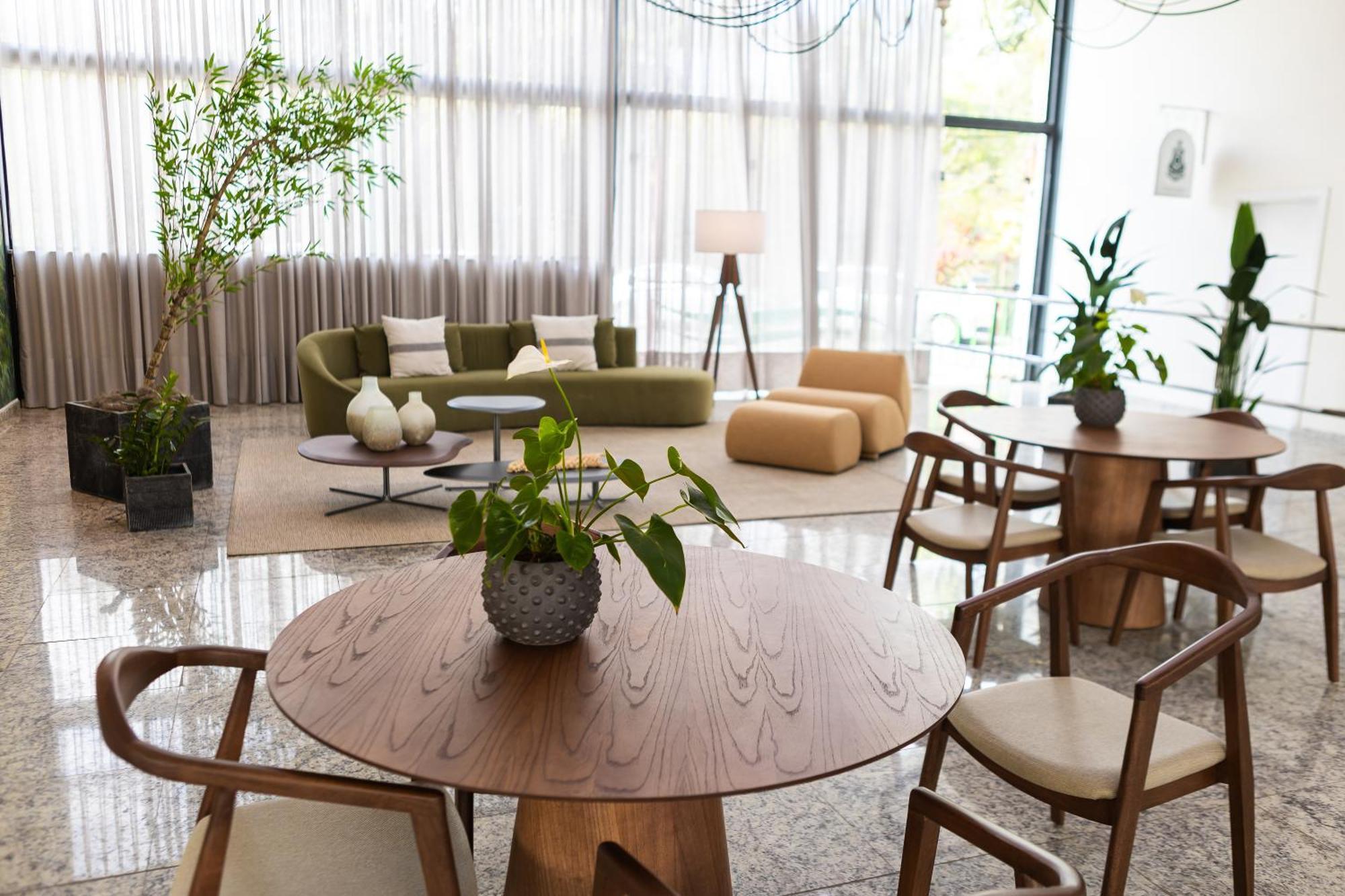 波索卡达黄金公园全包酒店 Poços de Caldas 外观 照片 Interior of the hotel