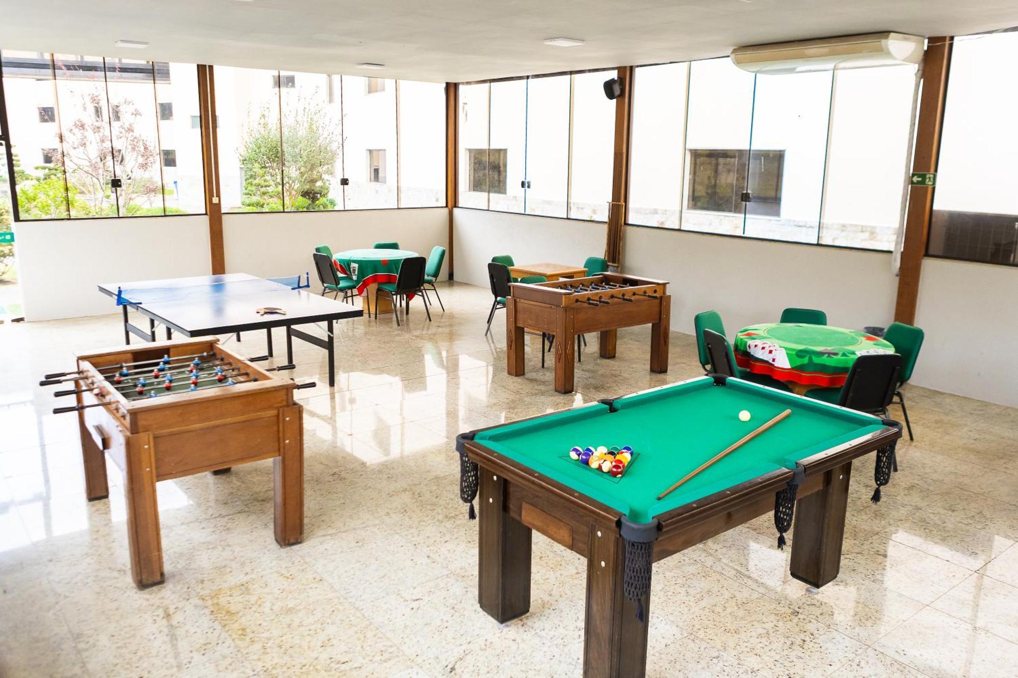 波索卡达黄金公园全包酒店 Poços de Caldas 外观 照片 Games room