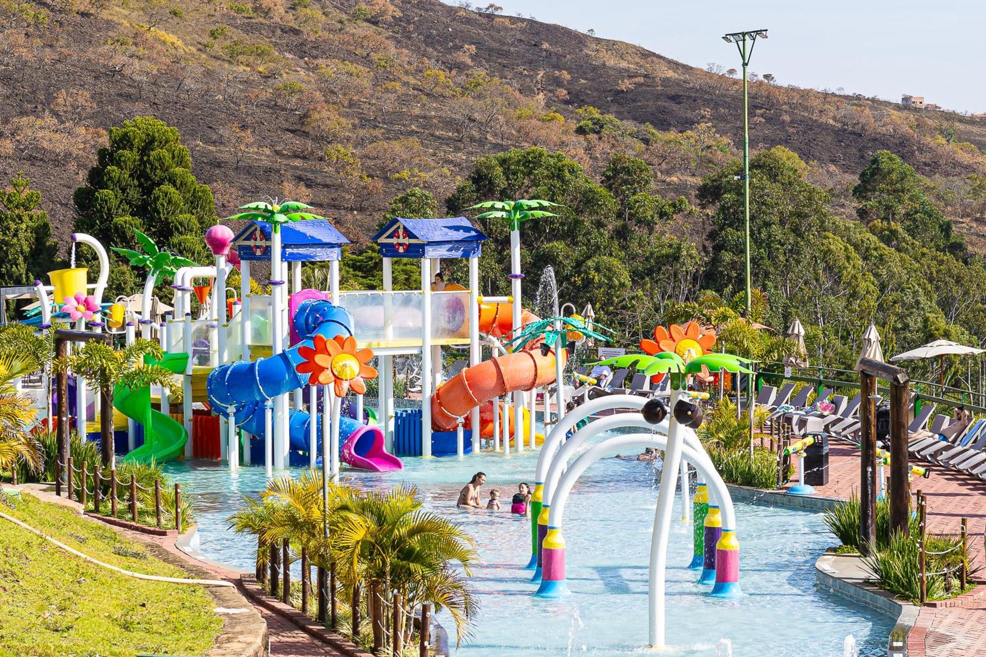 波索卡达黄金公园全包酒店 Poços de Caldas 外观 照片 Splash Island