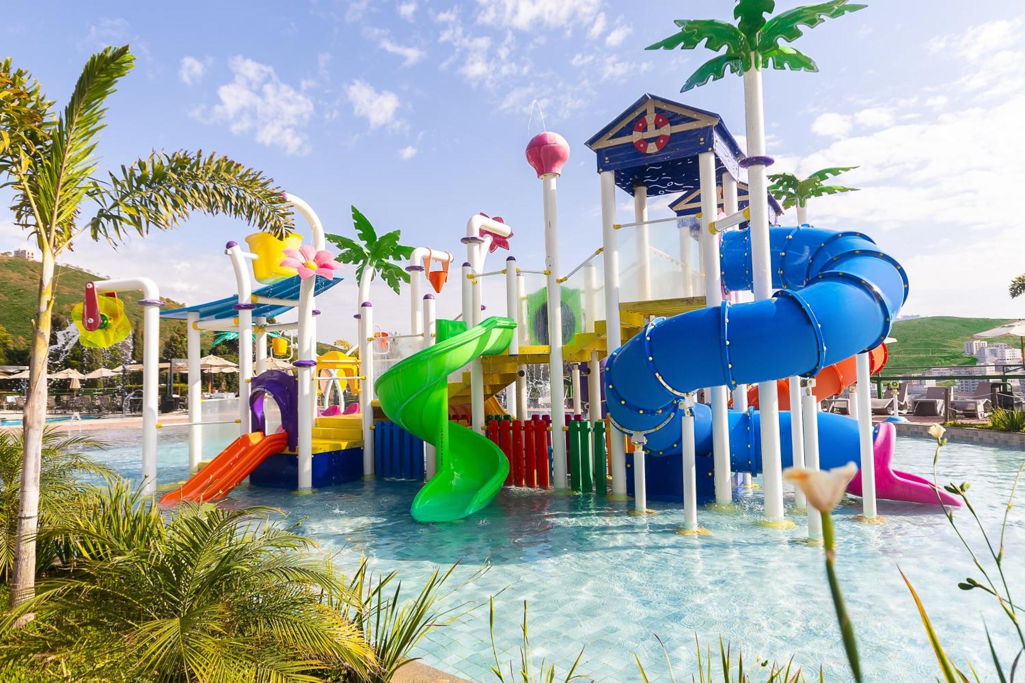 波索卡达黄金公园全包酒店 Poços de Caldas 外观 照片 Splash Jungle Water Park
